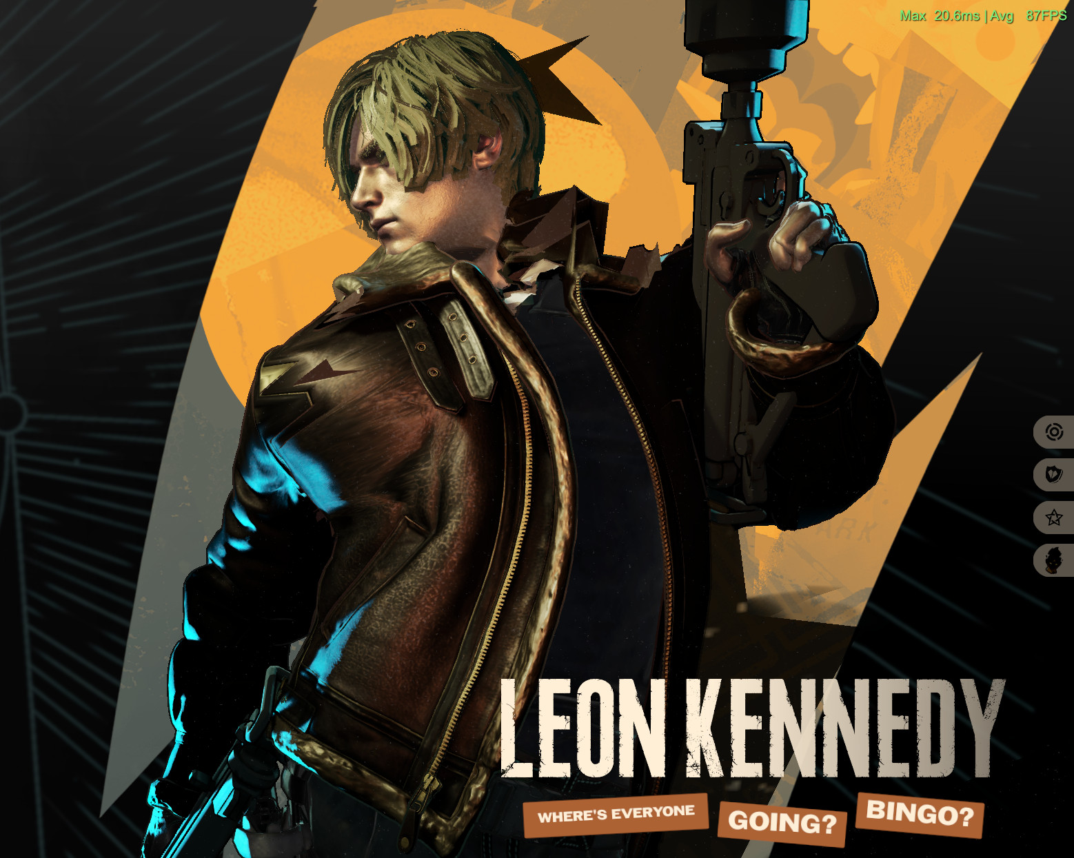 haze as leon kennedy image 2