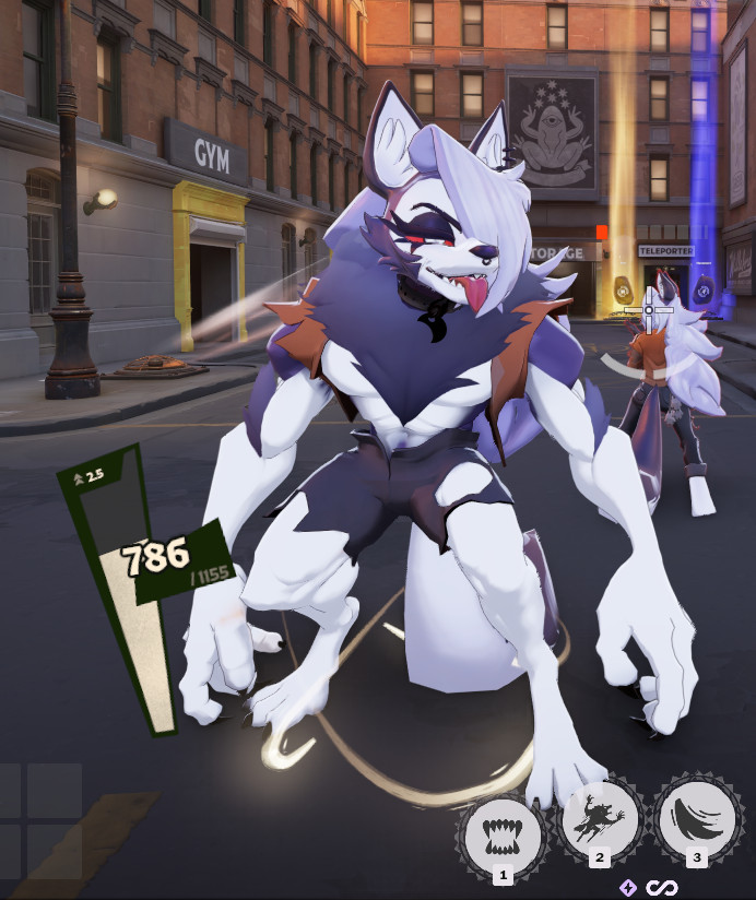 Silver But They're Loona From Helluva Boss image 4