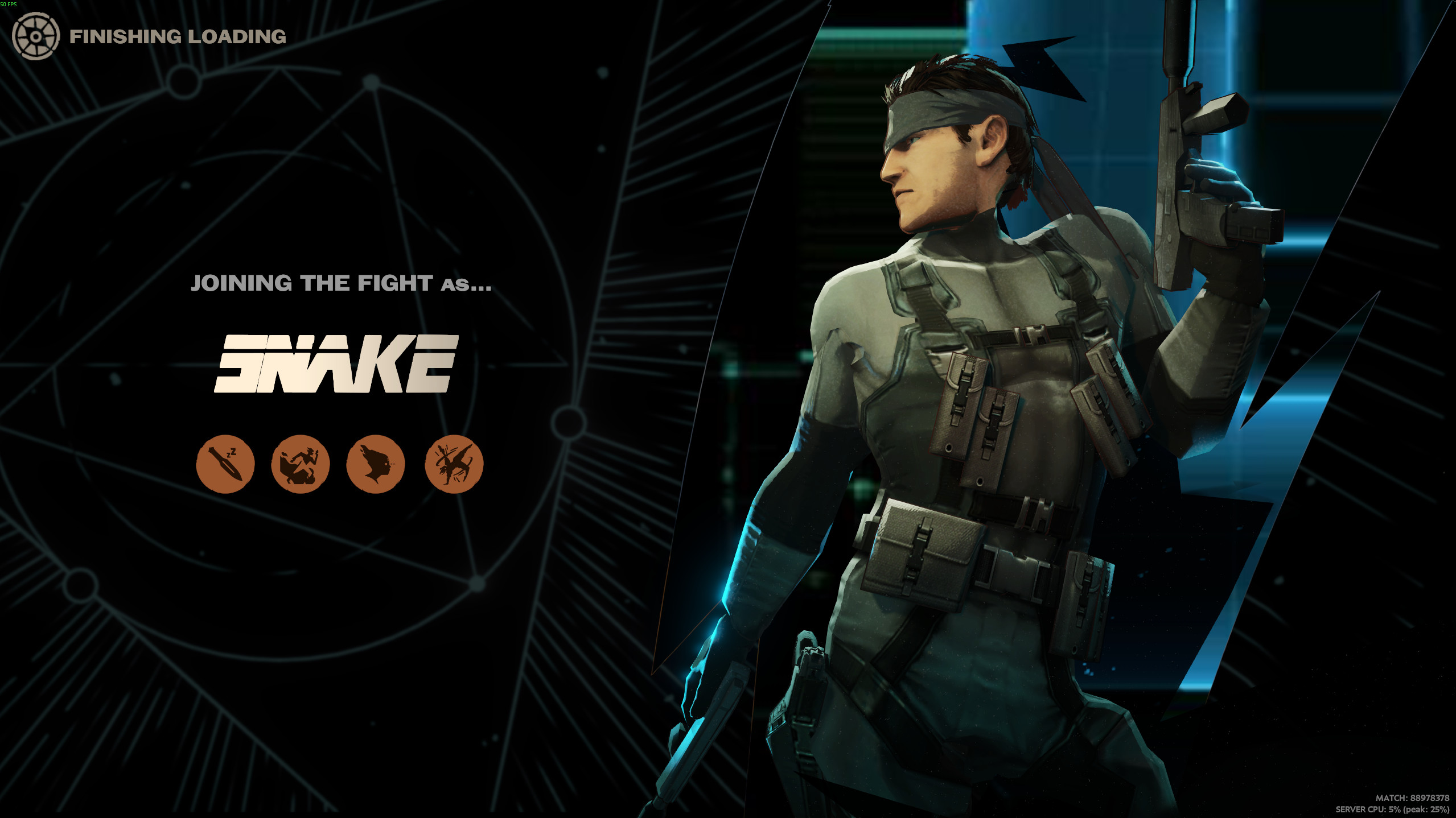 MGS1 Snake over haze image 5