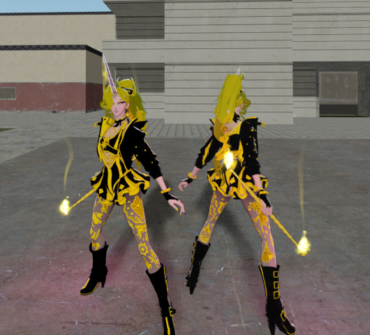 Yellow jacket Celeste (black and yellow retexture)