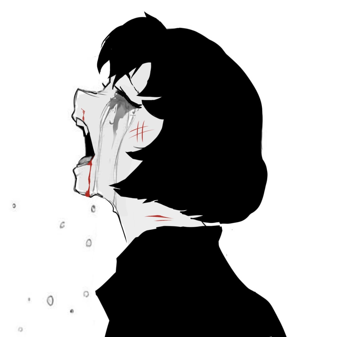 Crying Girlfriend Mina image 2