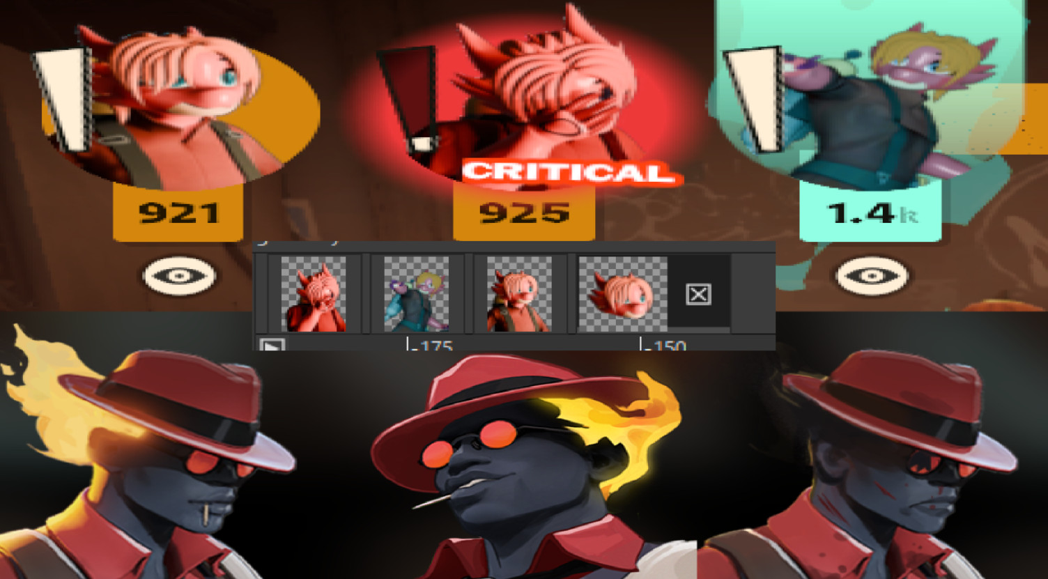 The Konfidant Pyro Infernus model swap image 3