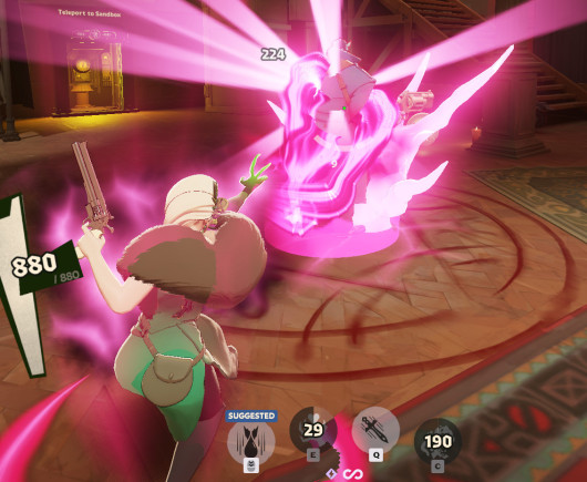 Lady Geist - Pink VFX + Tracers