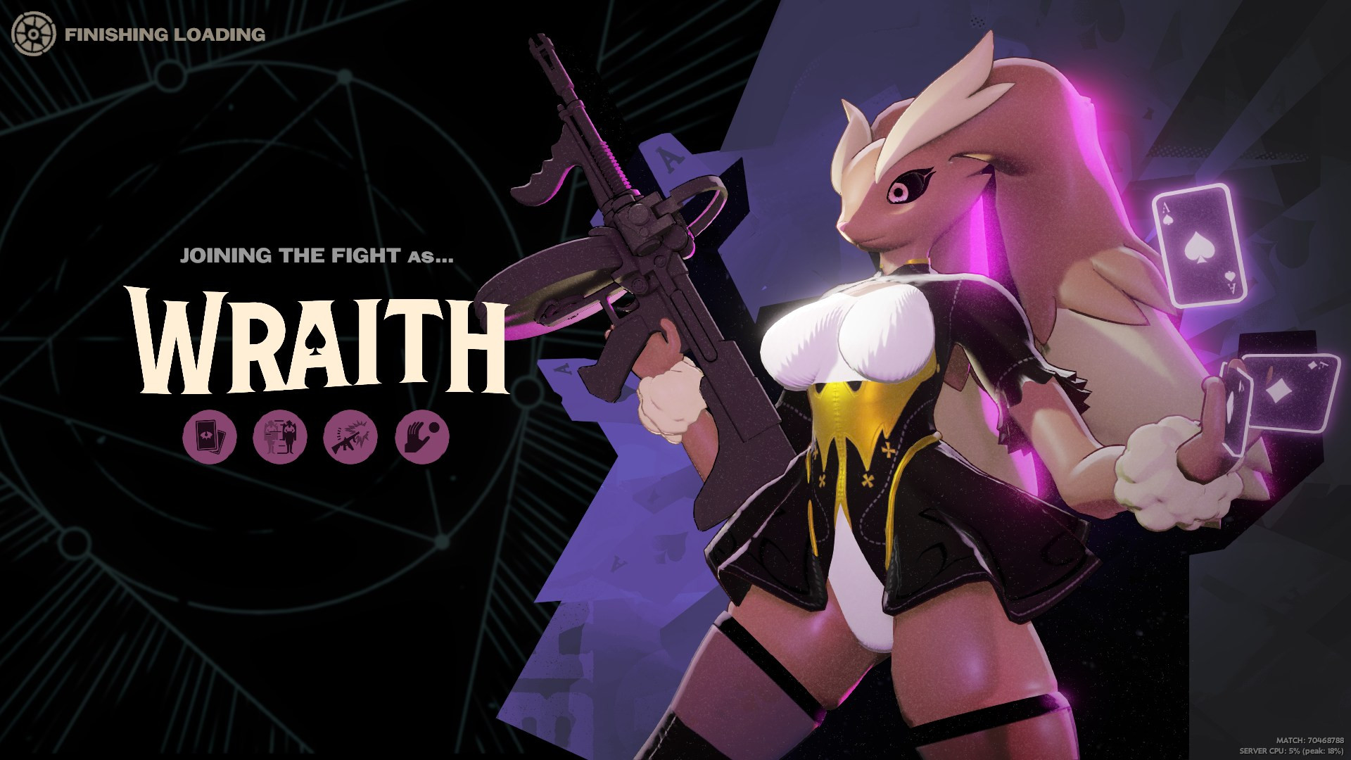 [Icons+Outfit] Wraith Lopunny (Commission) image 2
