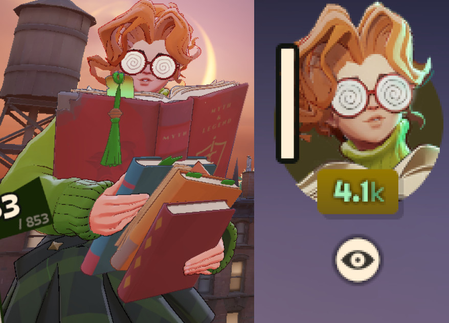Swirly Glasses Paige @_@ image 3