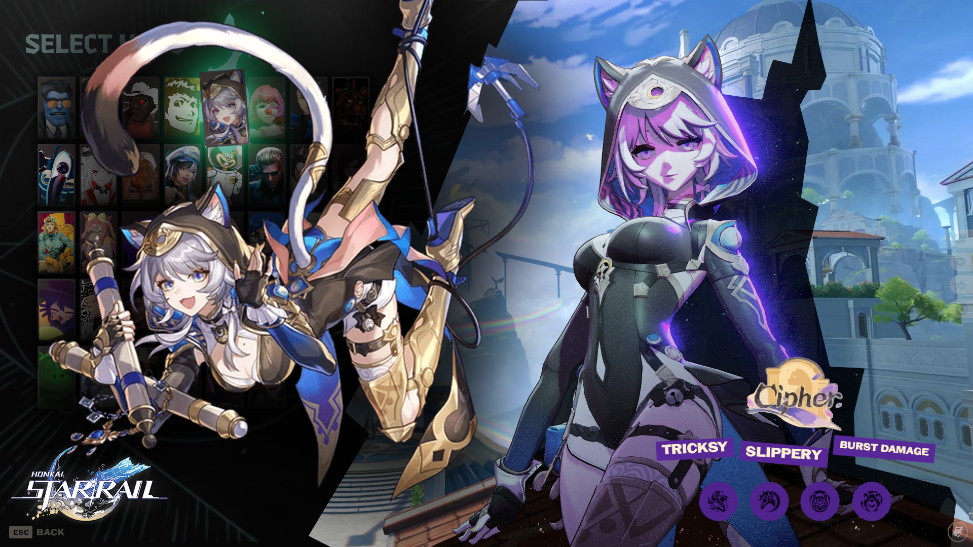 Cipher as Calico (Honkai Star Rail) image 2