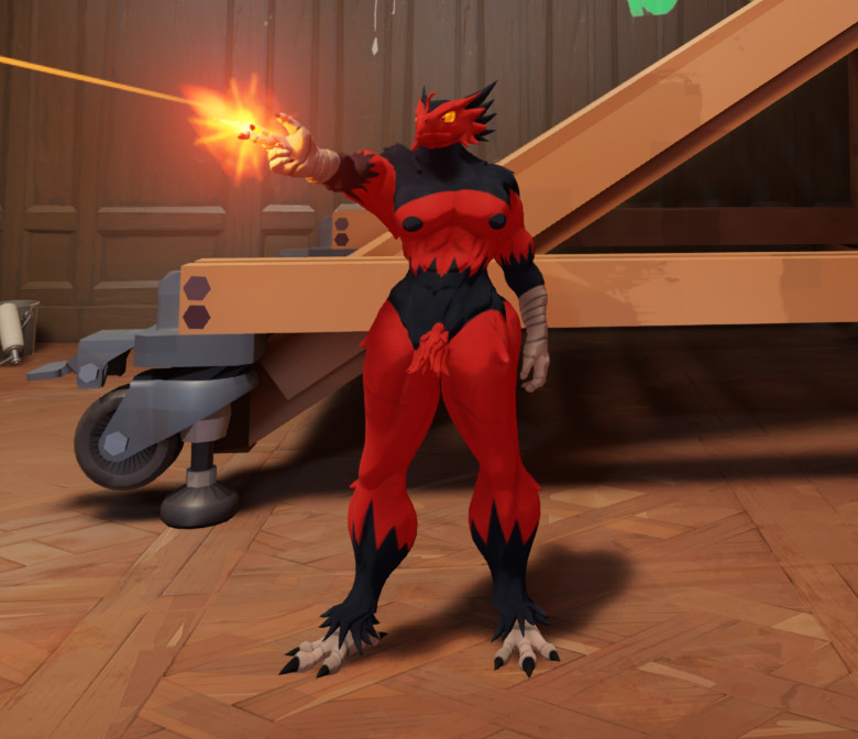 Blazion (Mega Blaziken) as Infernus [Commission] image 5