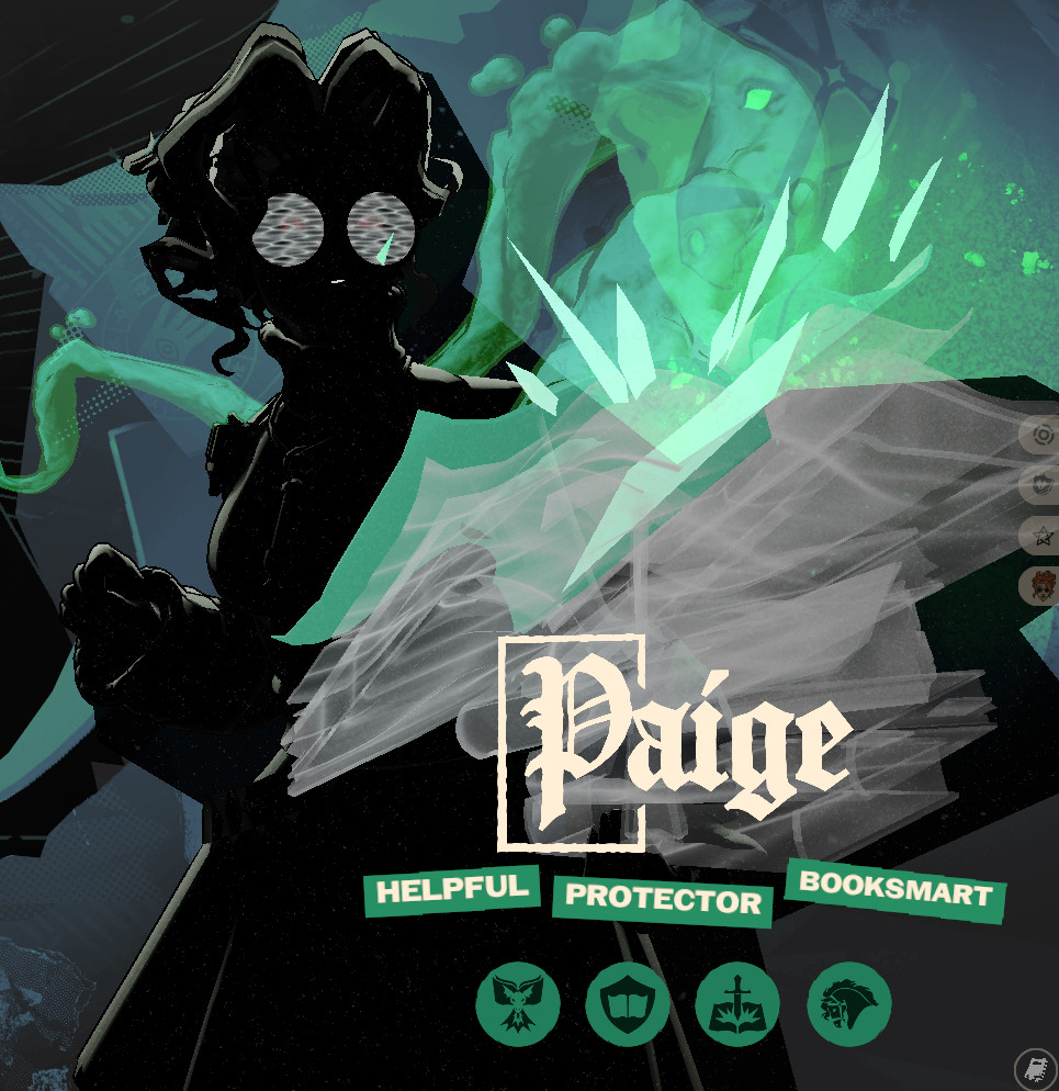 Evil Paige Black/White image 2