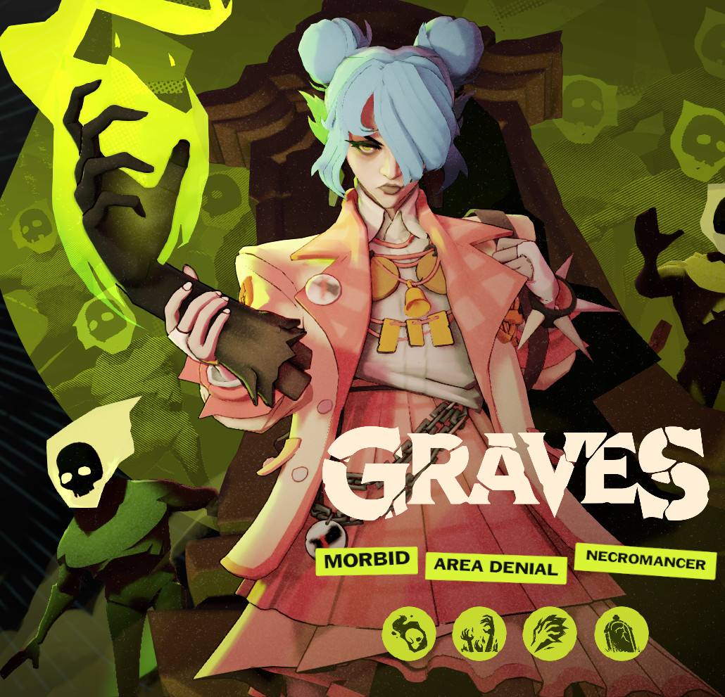 Nichijou Inspired Graves Recolor image 4