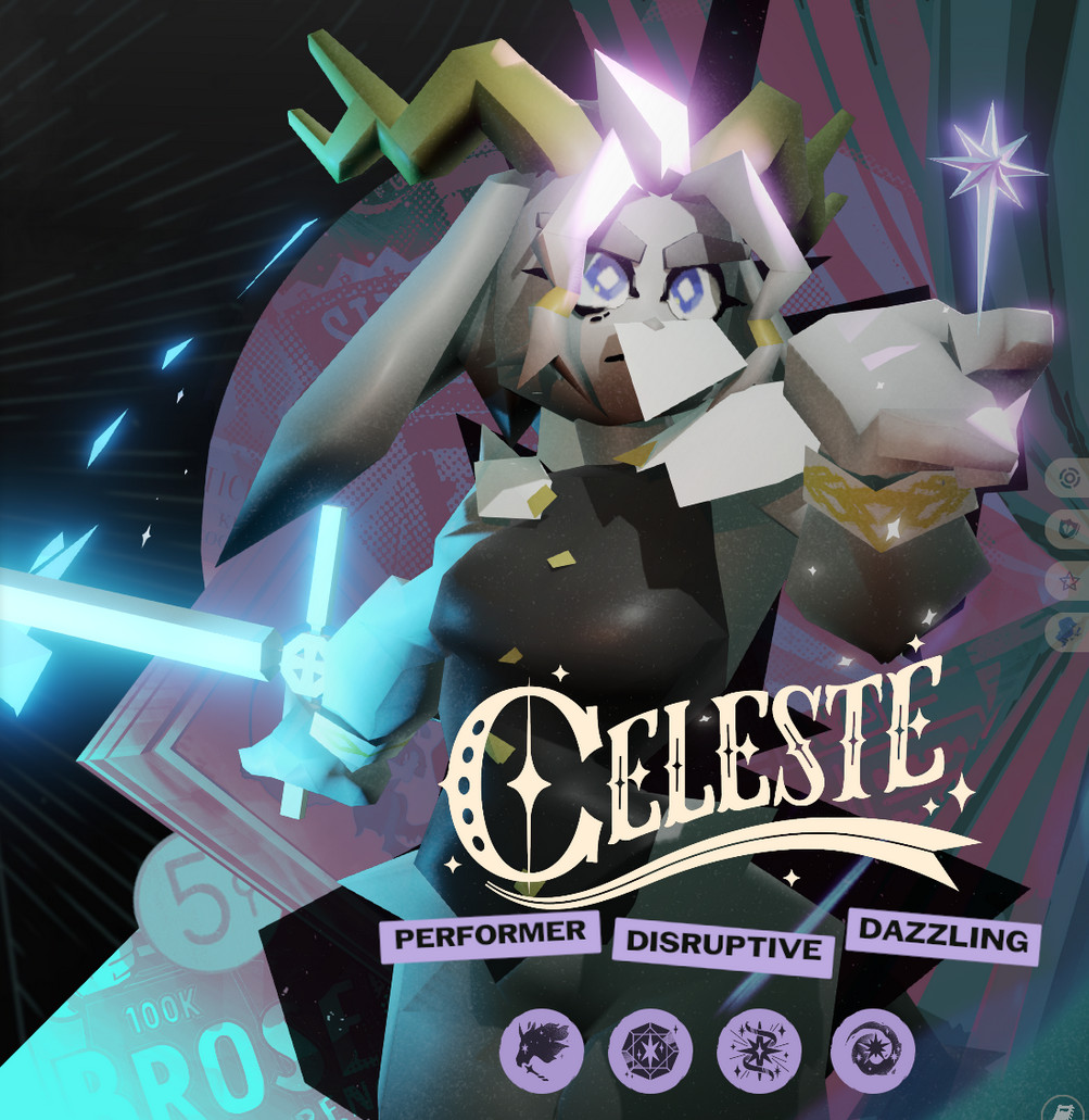 The goat-bunny-cat girl Sybil image 2