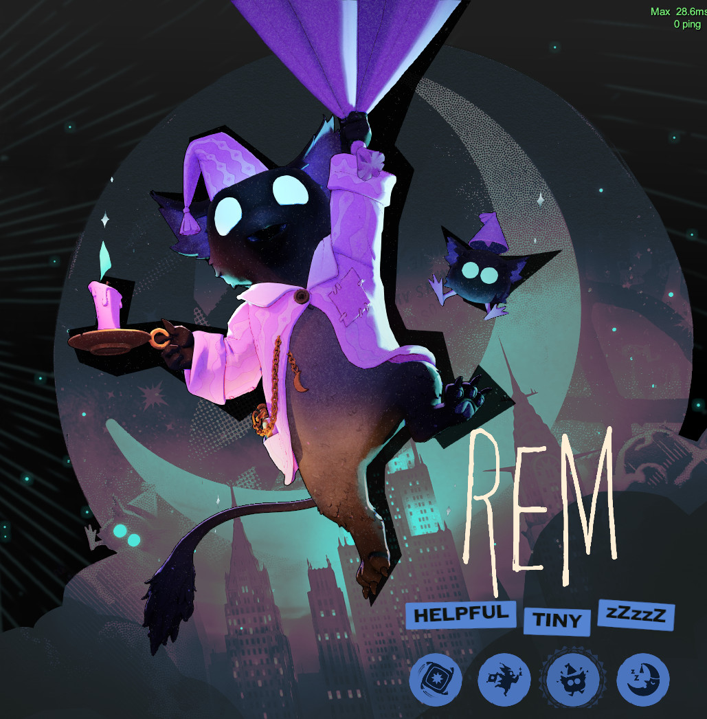Rem & Friends pink pj's image 3