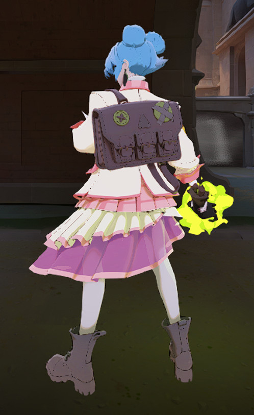 Nichijou Inspired Graves Recolor image 6