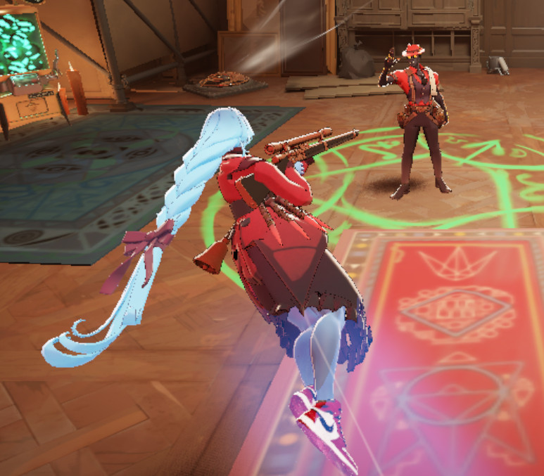 Vindicta with Jordans image 3