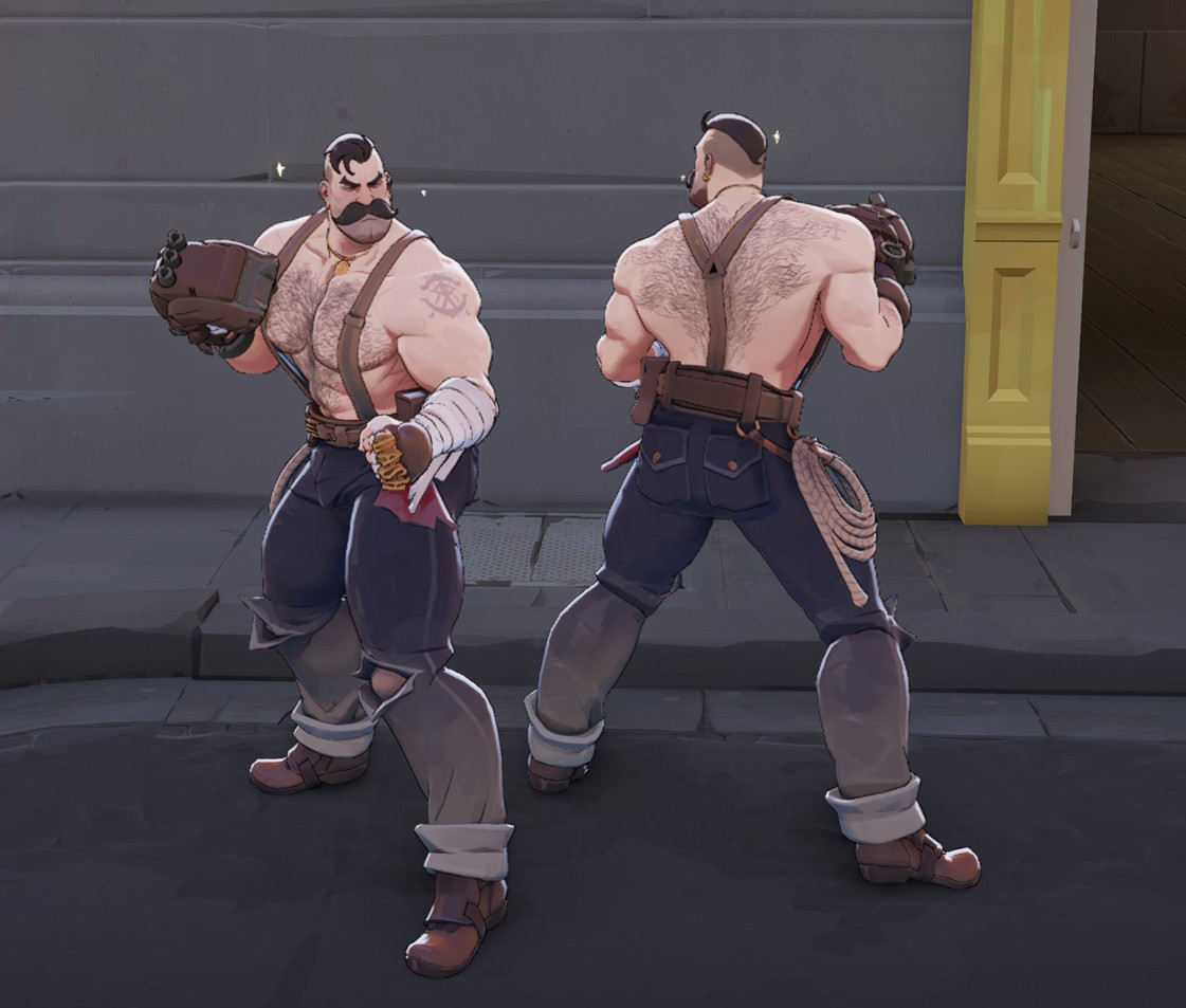 Hairy Bear Lash | (Hairy, Beefy, Jiggle Physics) image 5