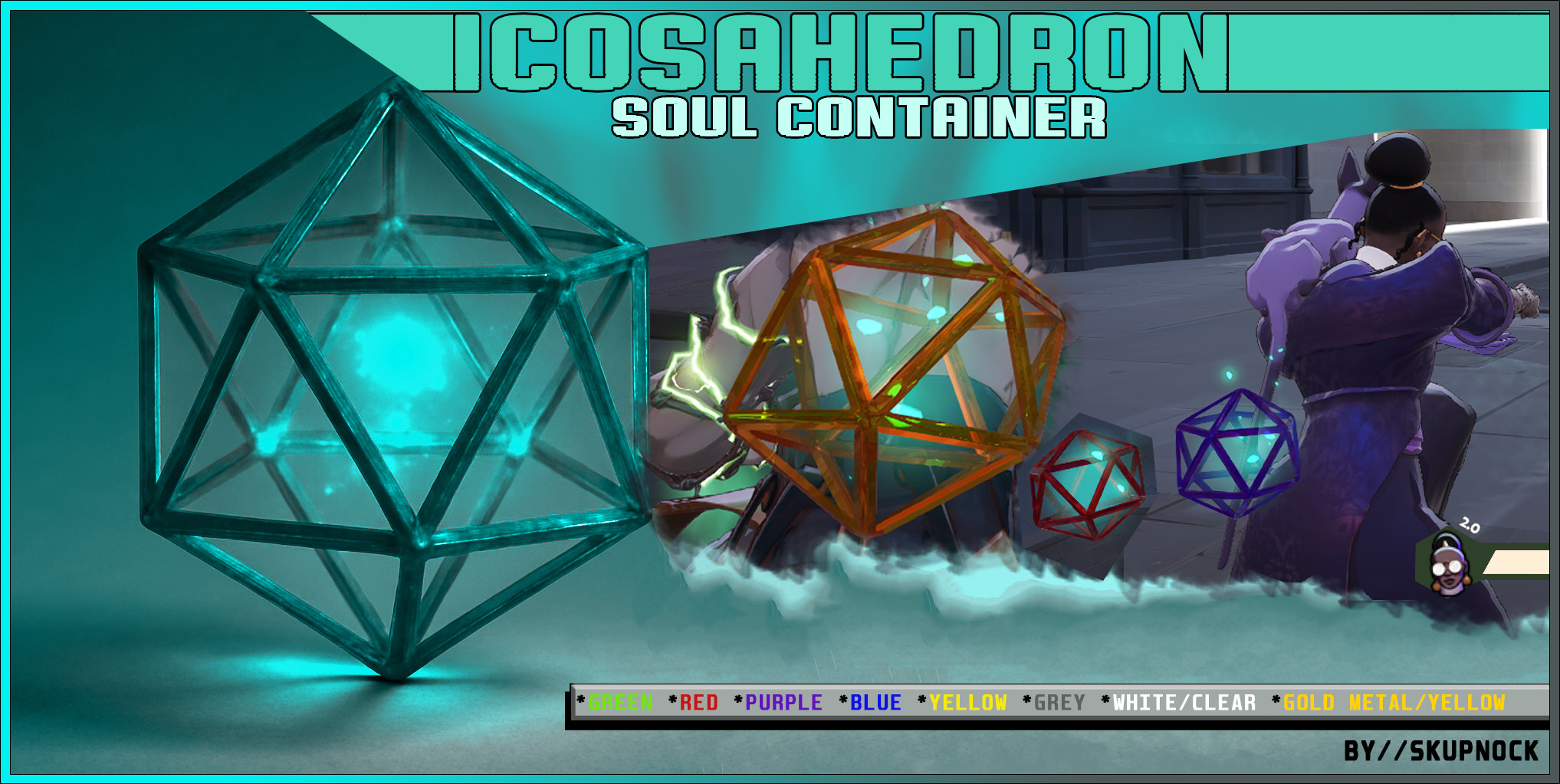 Soul Container-Icosahedron(8colors) image 2