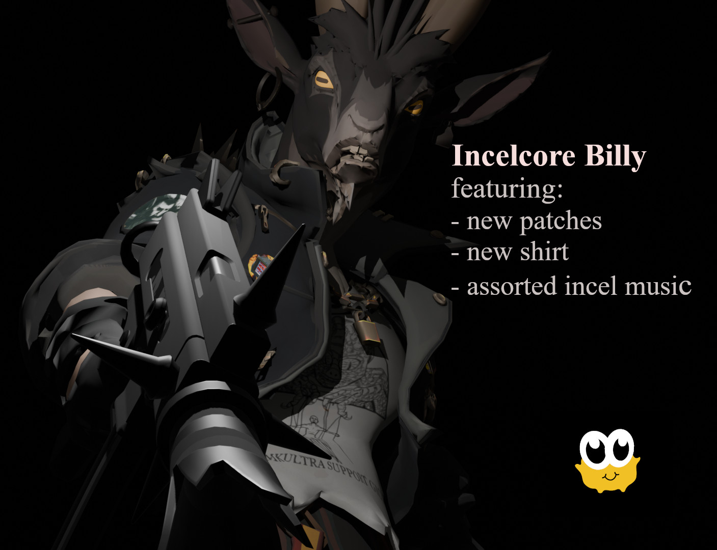 Edgy, Self-Gratuitous Billy Music/Reskin Mod image 2