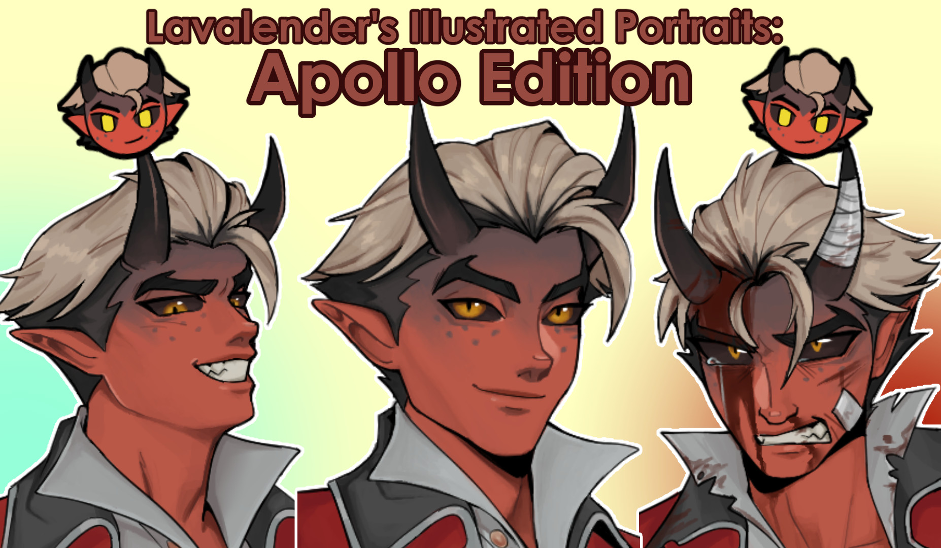 Lavalender's Illustrated Portraits: Apollo Edition