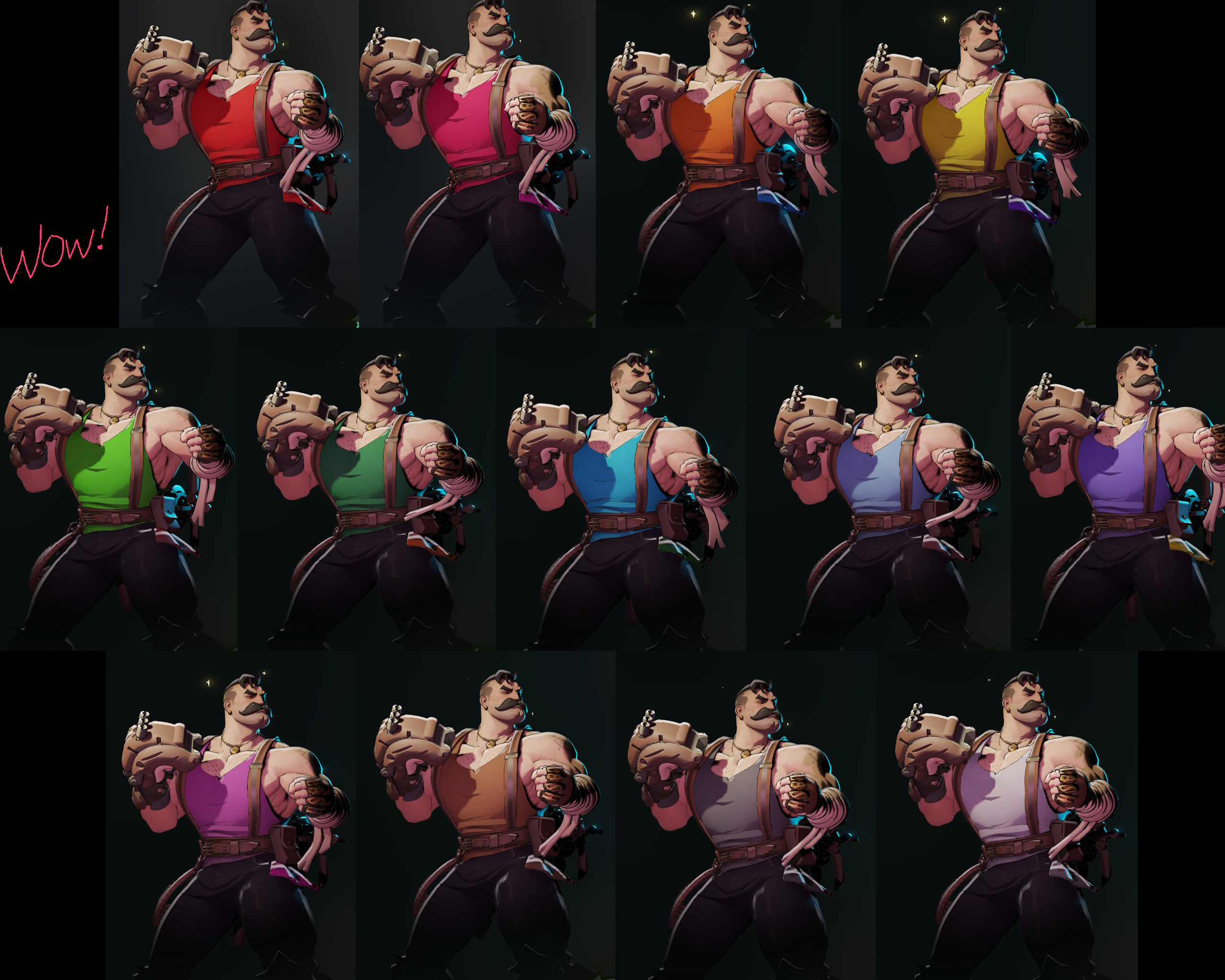 13 Lash Alternate Colors - Rainbow Heroes Pack image 2