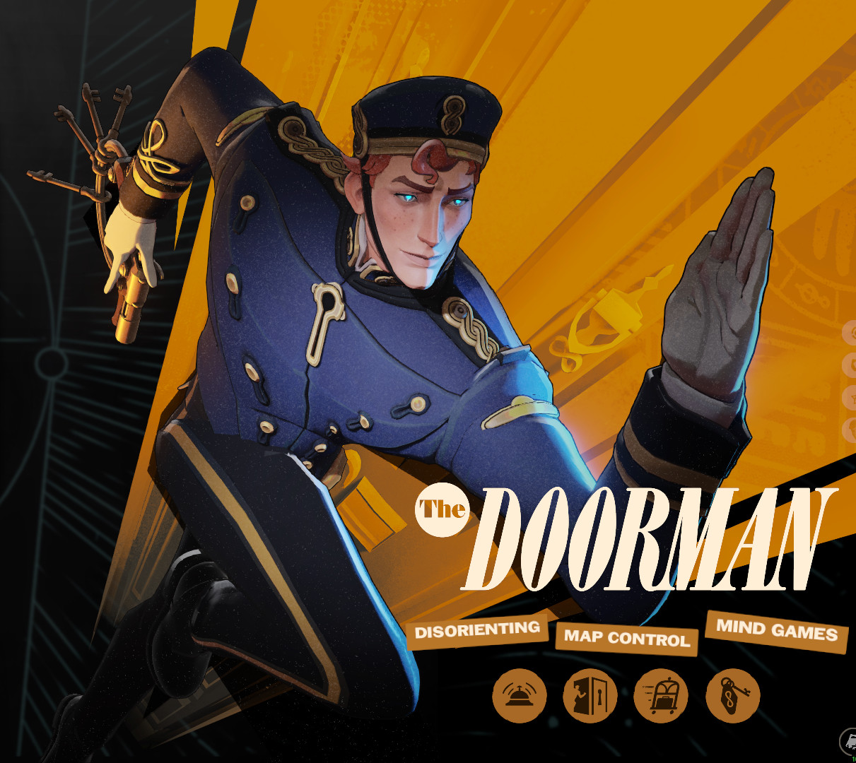 Blue Doorman image 2