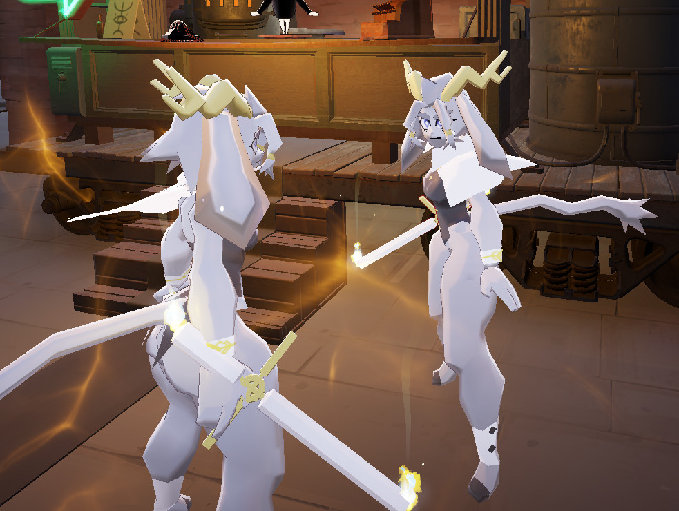 The goat-bunny-cat girl Sybil image 3