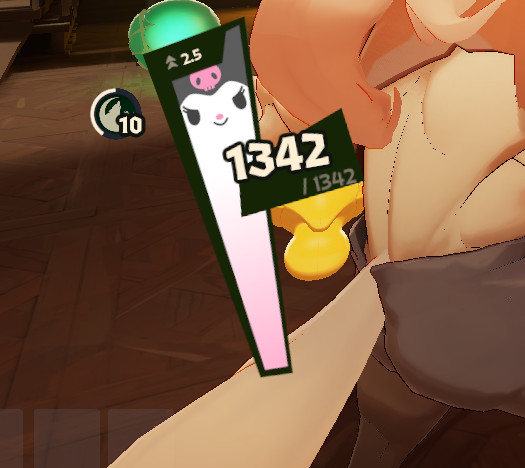 Sanrio HP bars