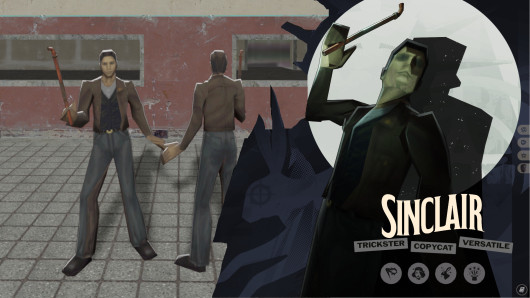 Harry Mason over Sinclair (silent hill)