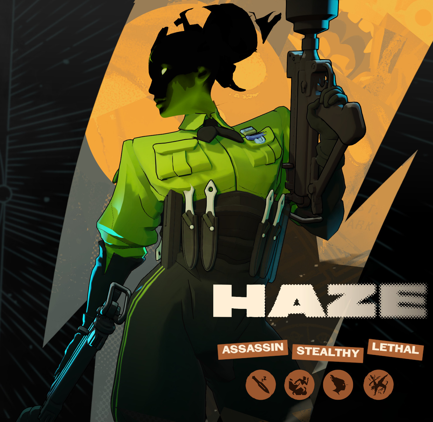 9 Haze Alternate Colors - Rainbow Heroes Pack image 5