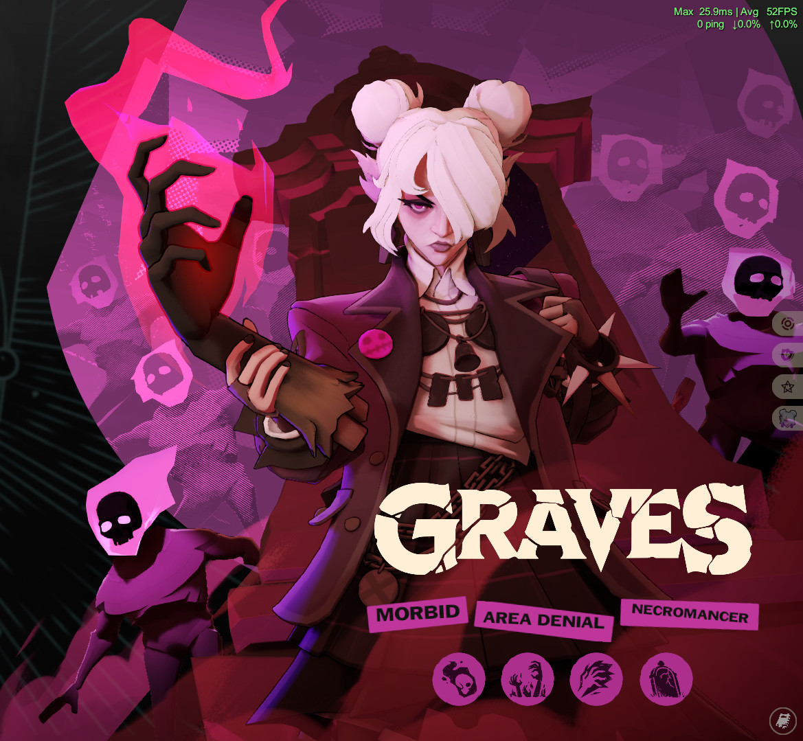 Pink Graves (Abillities and affects) image 2