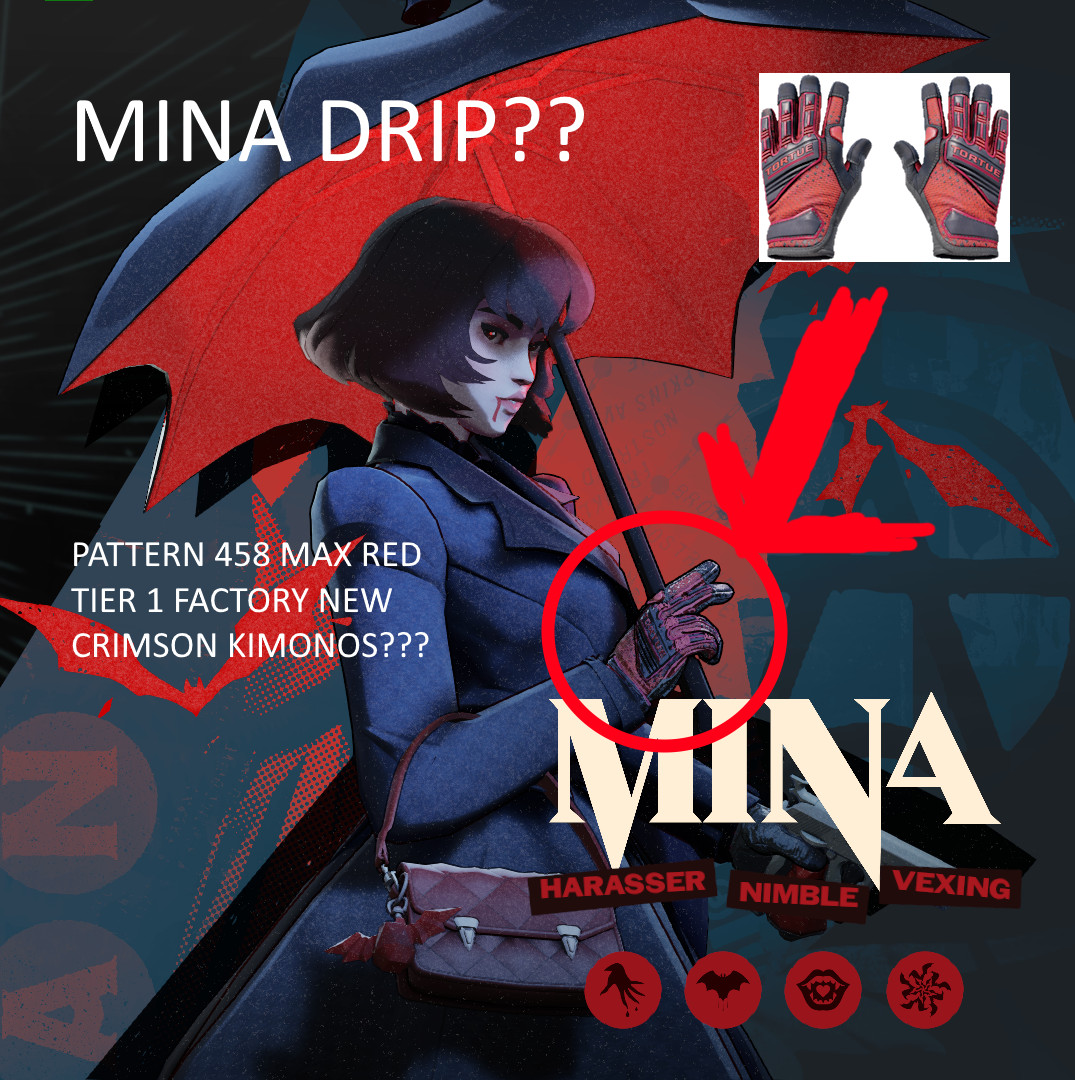 Crimson Kimonos for Mina image 2