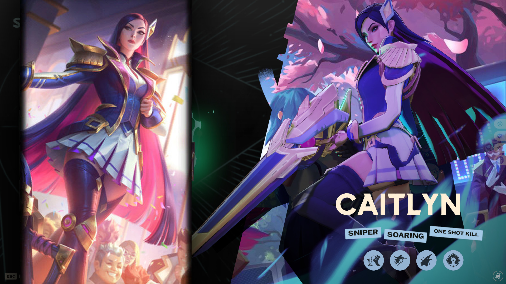 Caitlyn as Vindicta (League of Legends) image 2