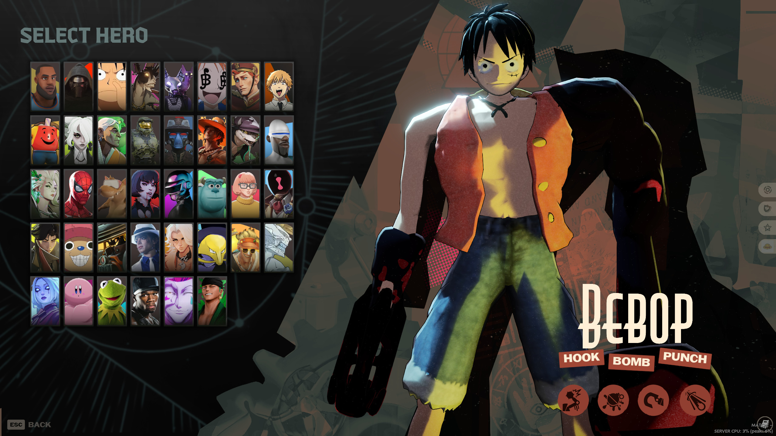 Luffy as Bebop image 2