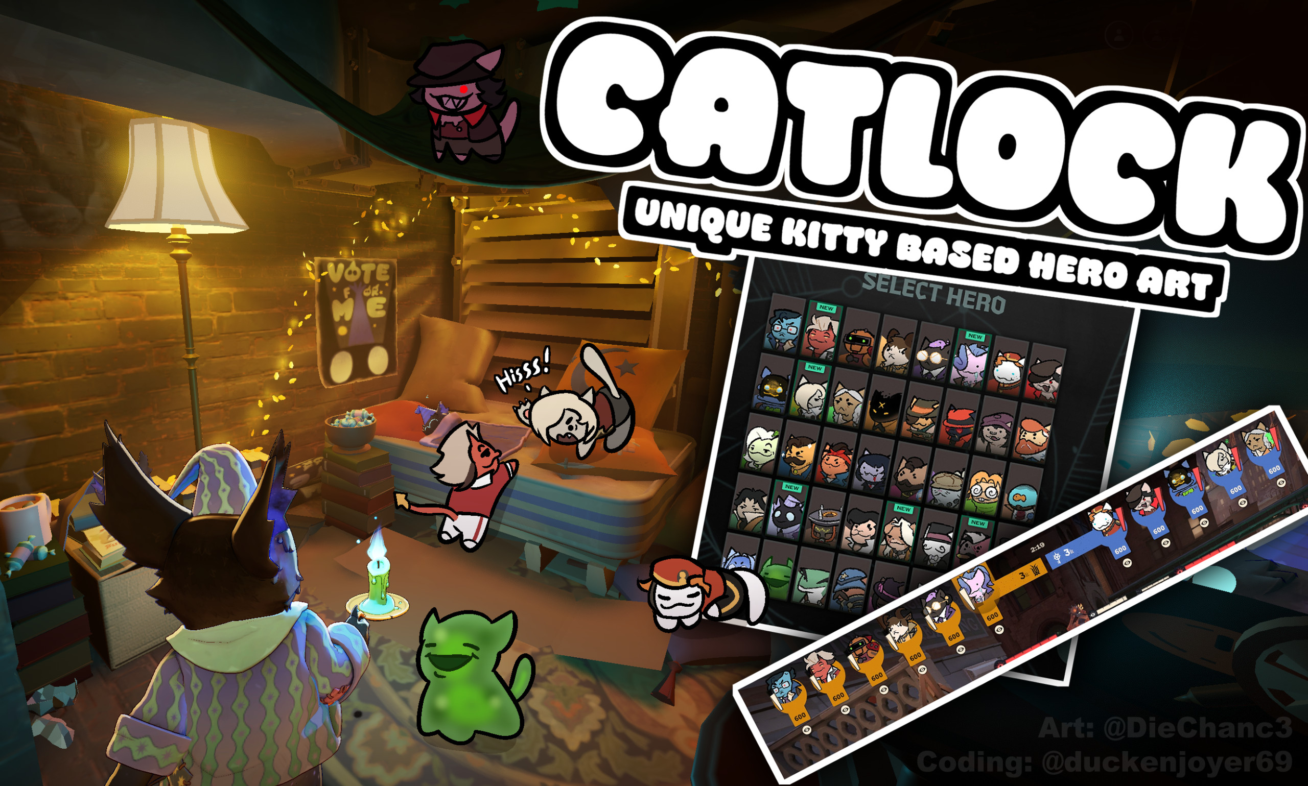 Catlock: Kitty Hero Portraits image 7