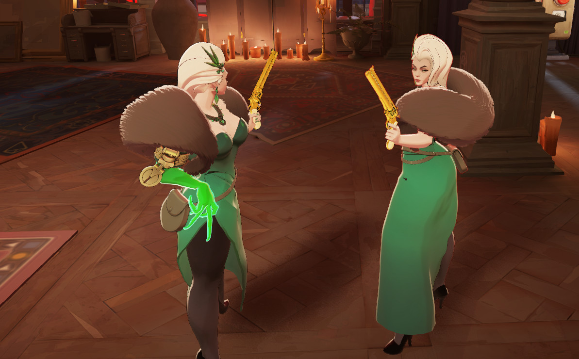 Australium "Johann's Gift" (Gold Lady Geist Gun) image 3