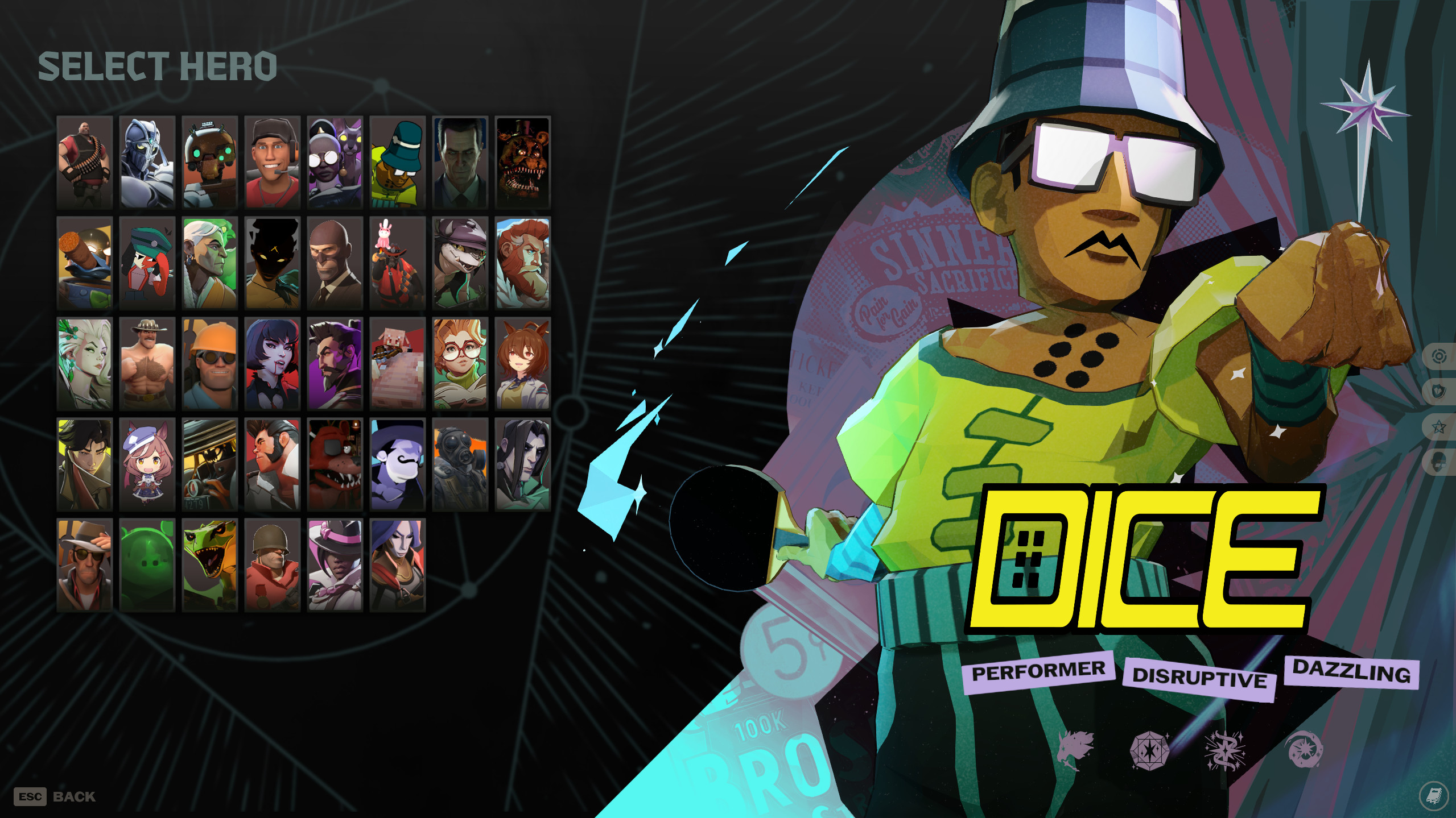 Dice as Celeste Mod | Lethal League (Blaze) image 3