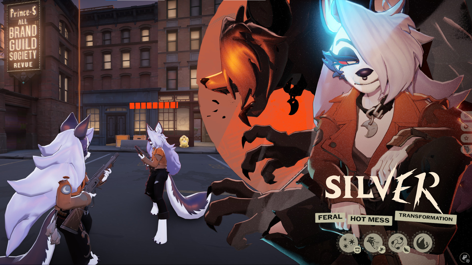 Silver But They're Loona From Helluva Boss image 2