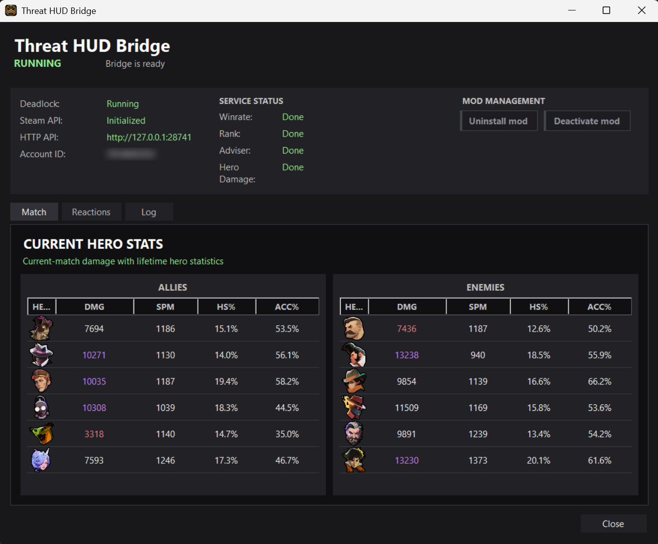 Deadlock Threat HUD image 3