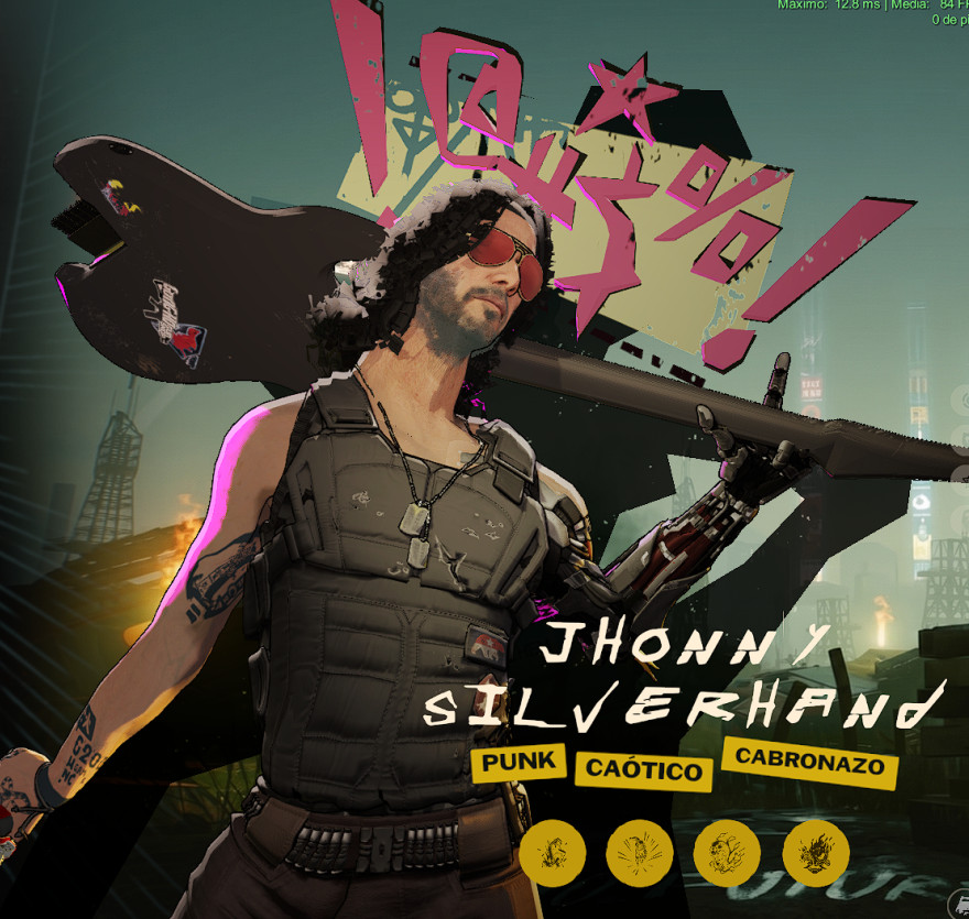 Billy as Johnny Silverhand (UPDATED) image 2