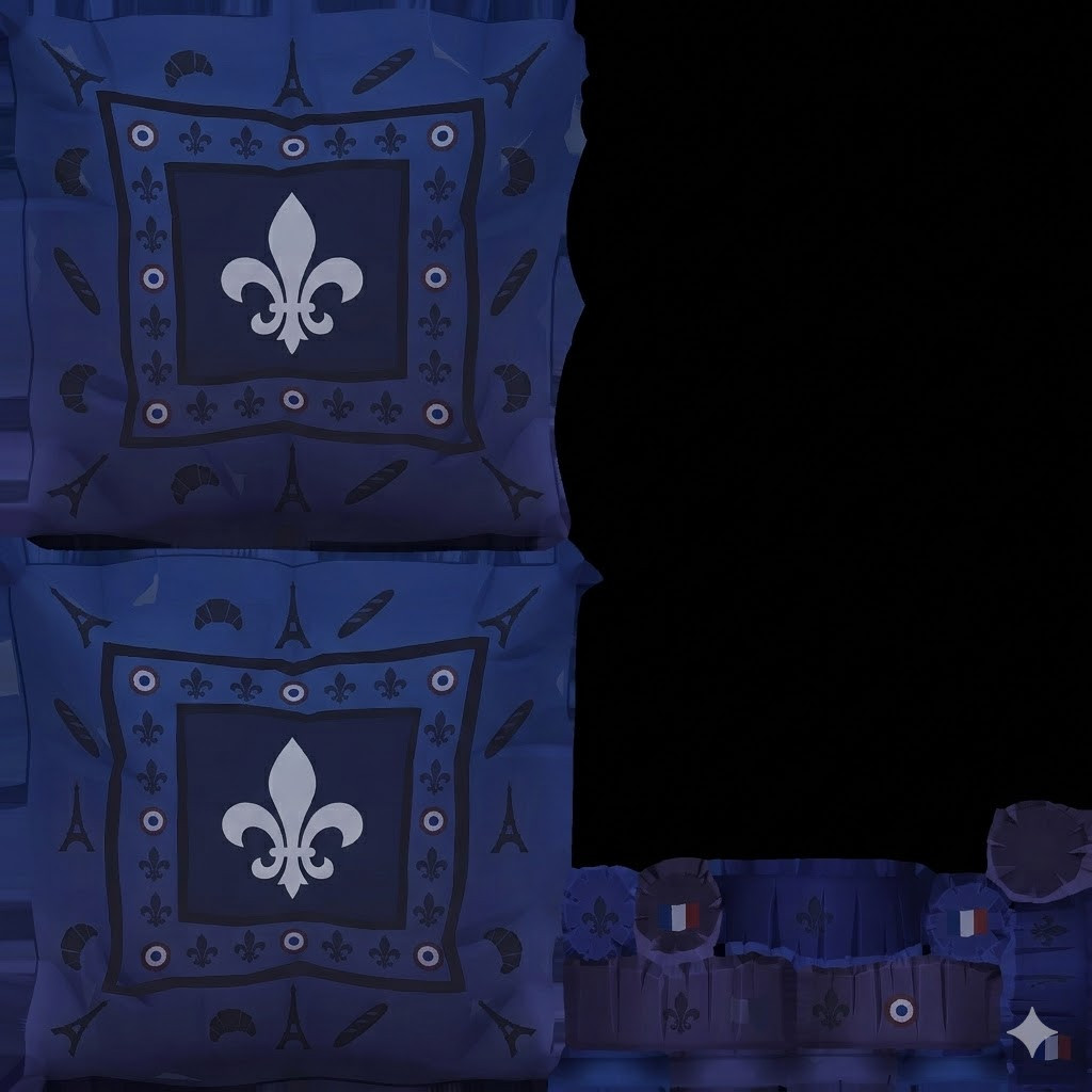 French Rem Pillow image 4