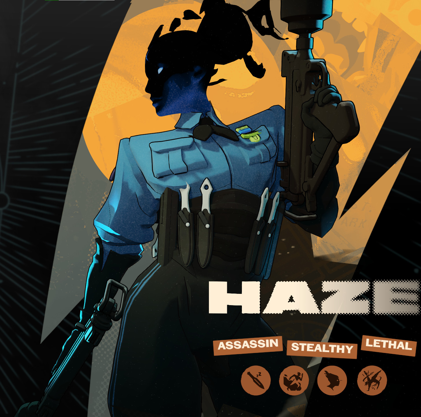 9 Haze Alternate Colors - Rainbow Heroes Pack image 7