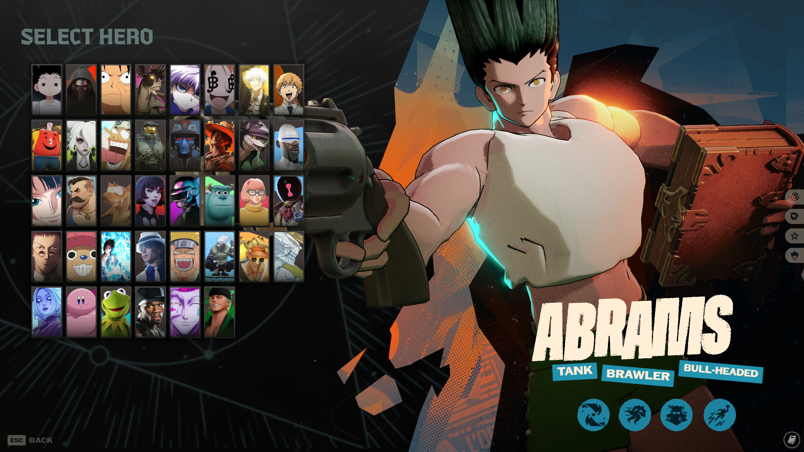 Gon as Abrams