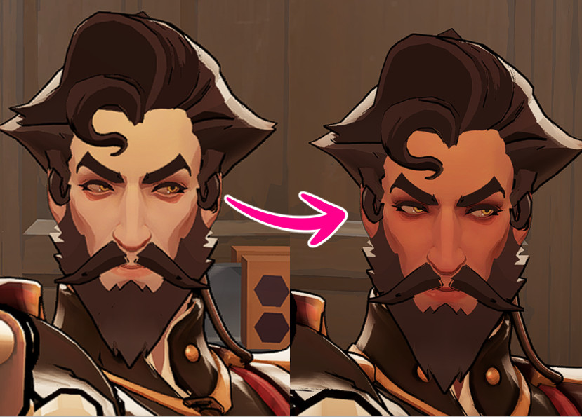 Mirage face Recolor image 2