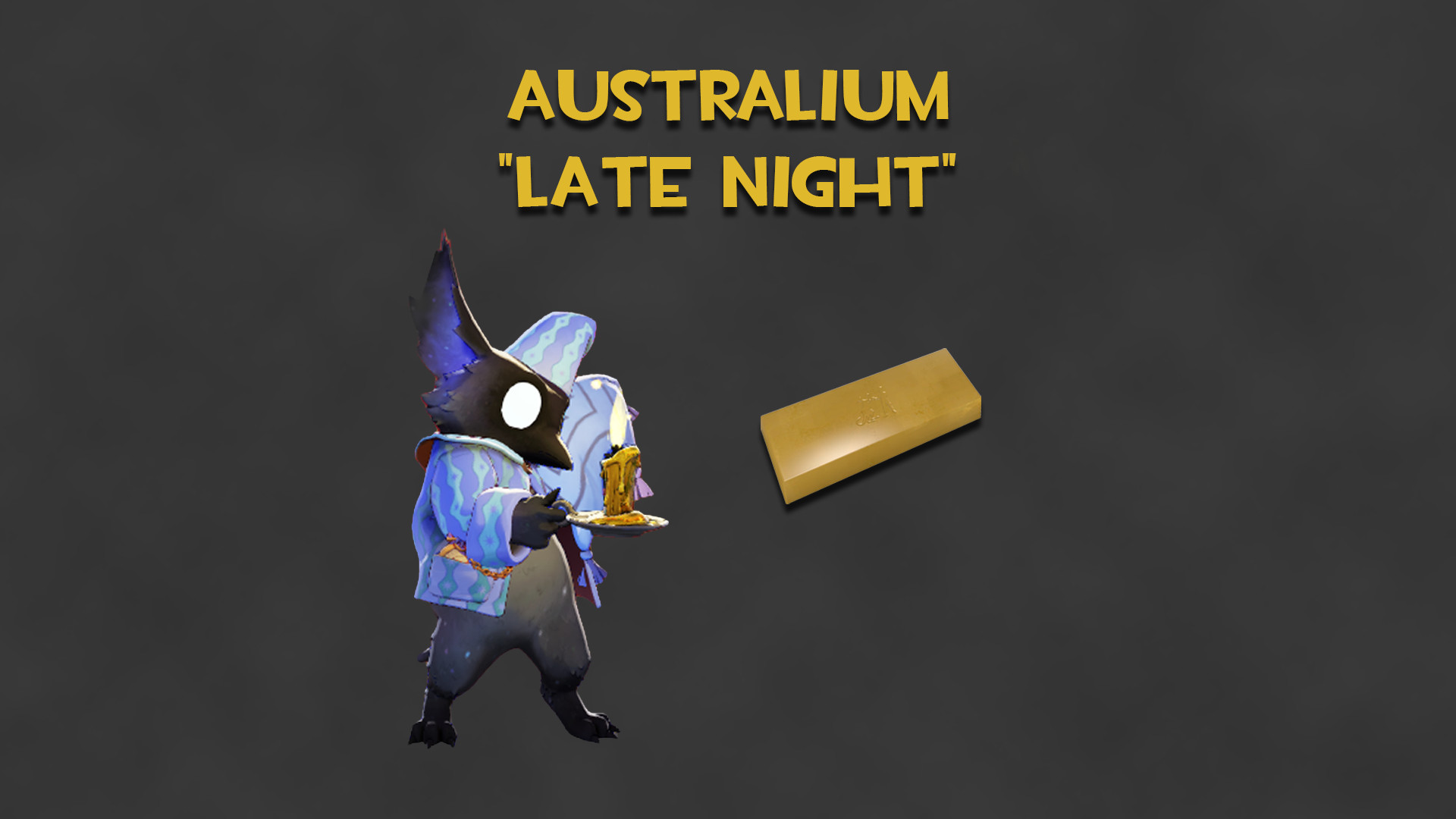 Australium "Long Night" (Gold Rem Candle) image 2