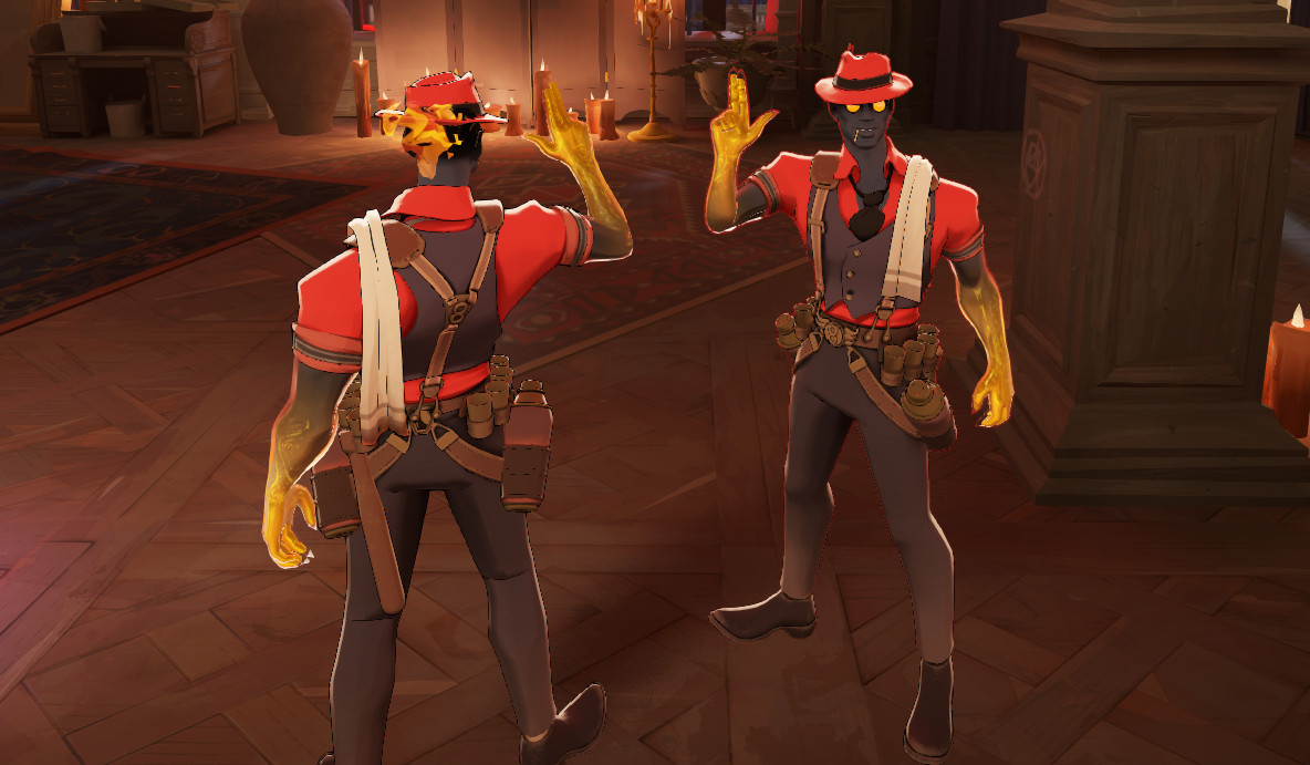 Australium "Incendiary Remarks" (Gold Infernus) image 4