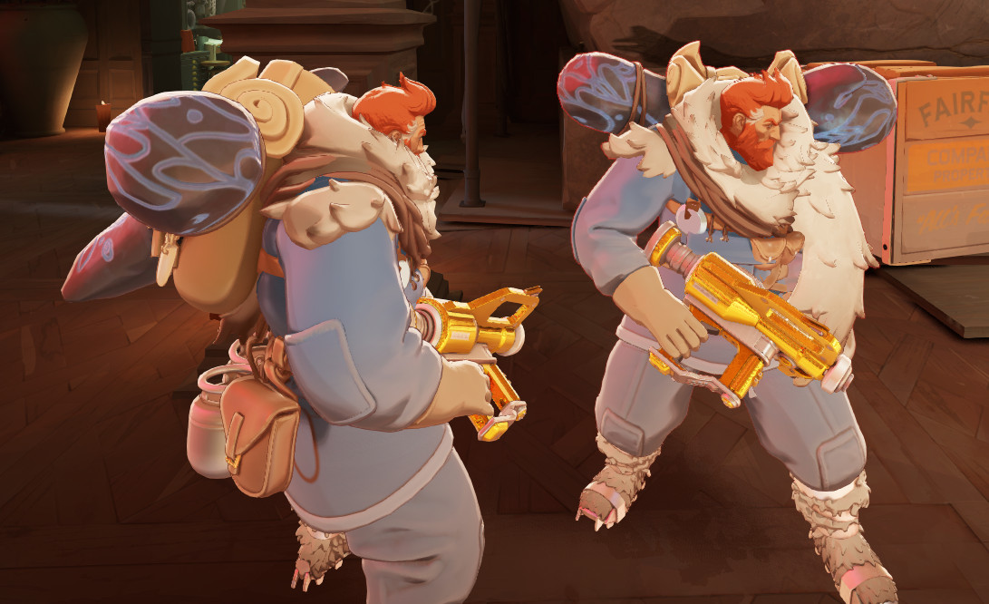 Australium "Expedition's End" (Gold Kelvin Gun) image 3