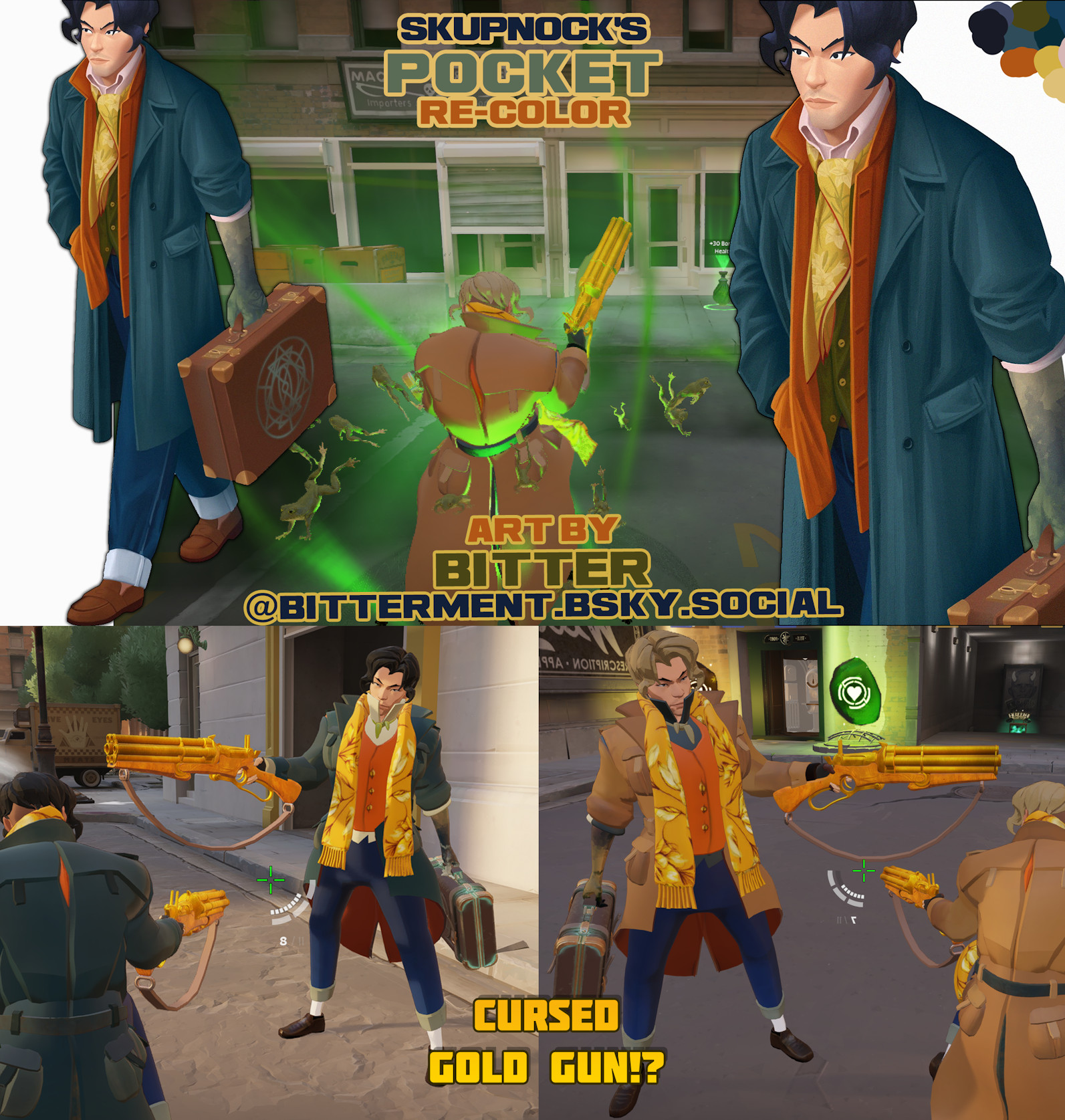 Pocket (Re-Colors & Gold Gun) image 2