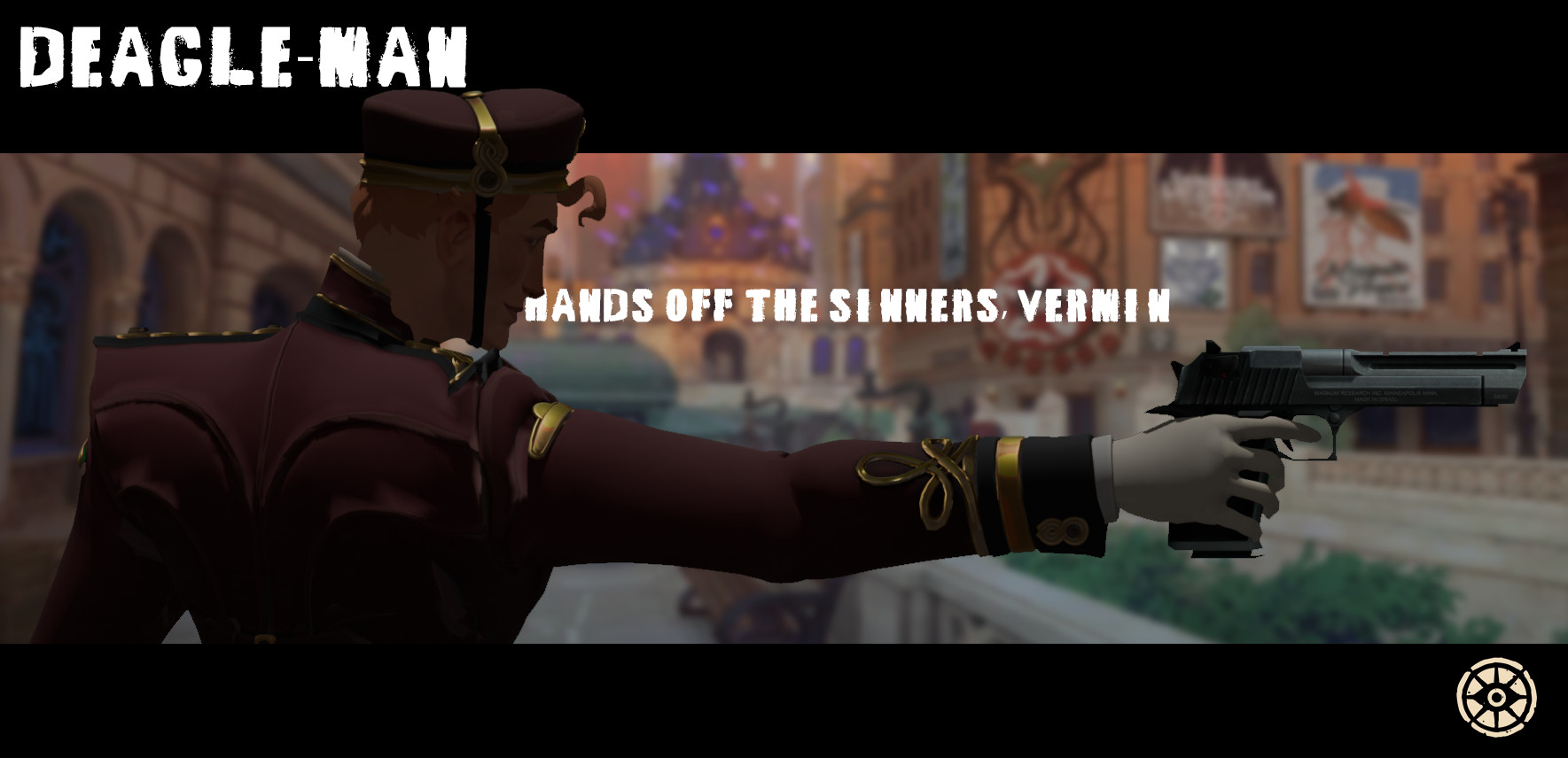 Doorman with Desert Deagle