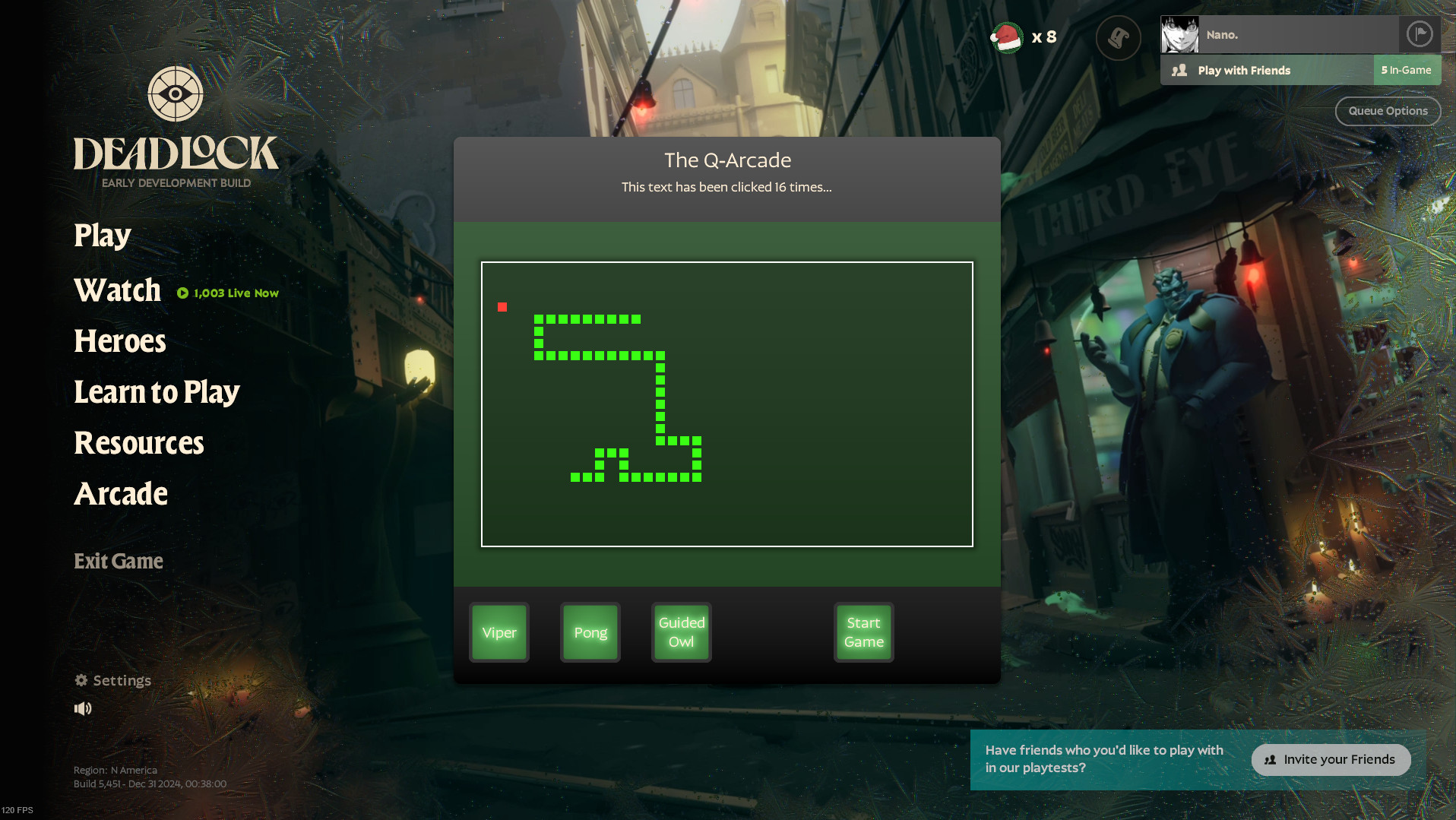 (Not Working) Deadlock Arcade