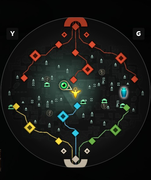 Minimap Color Labels - Top (Color Blind Mod)