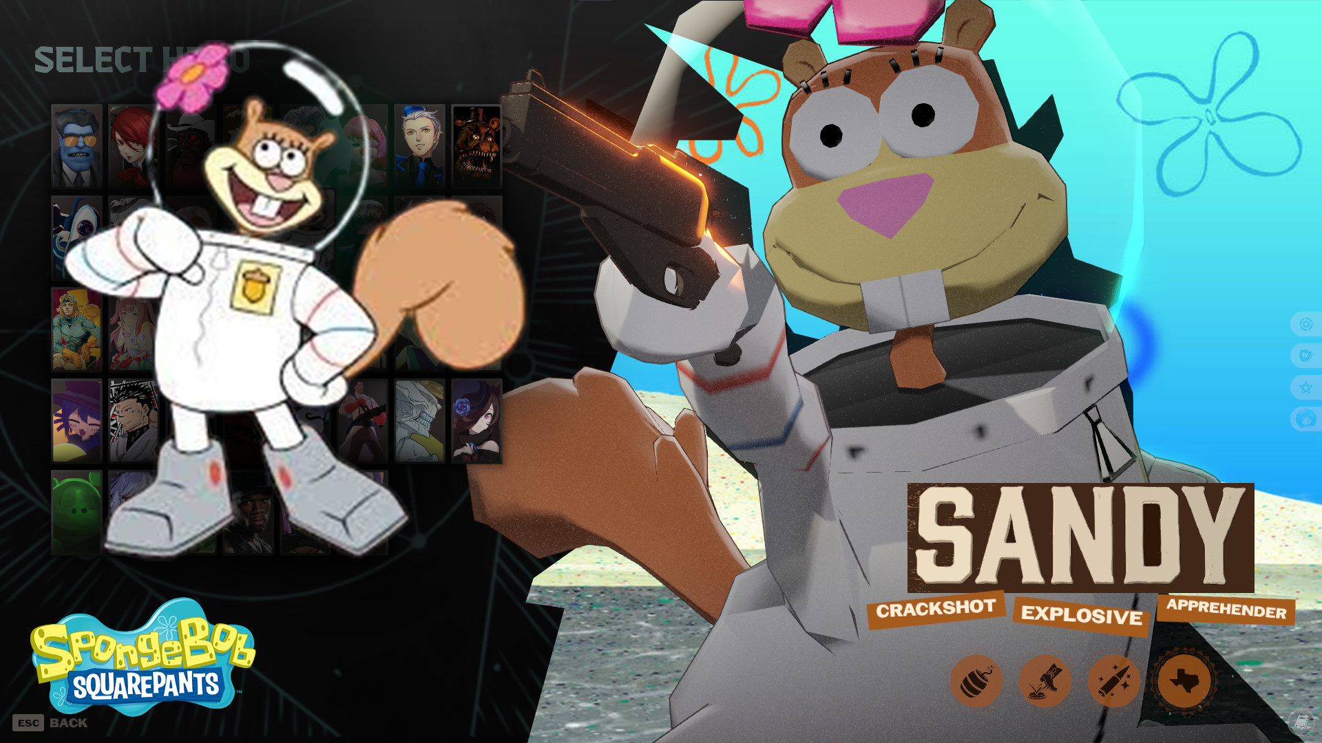 Sandy Cheeks as Holliday (Spongebob) image 2