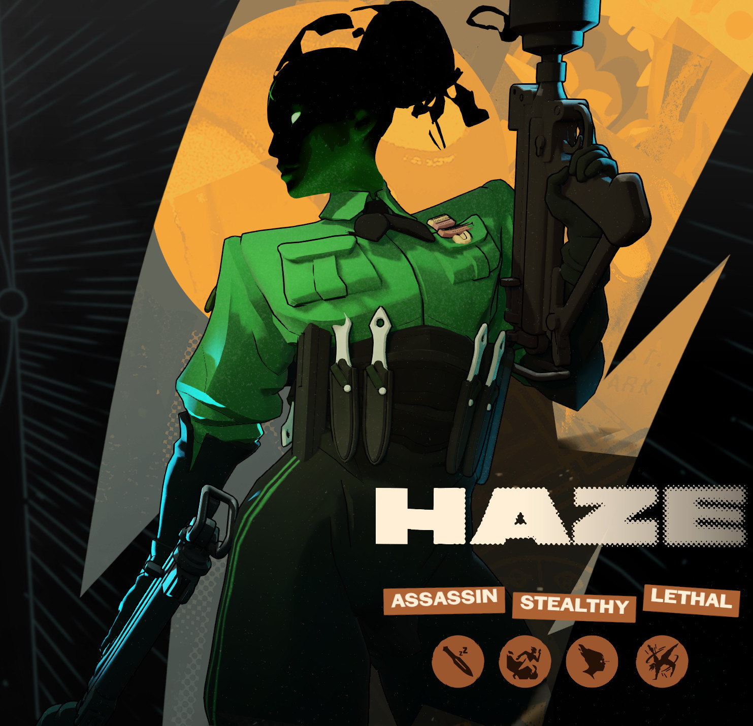 9 Haze Alternate Colors - Rainbow Heroes Pack image 6